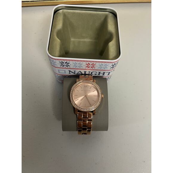 Michael Kors MK7346 Women\'s Rose Gold Stainless Steel Watch